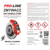 Bremse- og bremsesystemrensemiddel PRO-LINE spray 500 ml