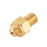 Reduktionsforbindelse til en turistgasflaske G 3/8" L - 7/16" slange 1,5 m