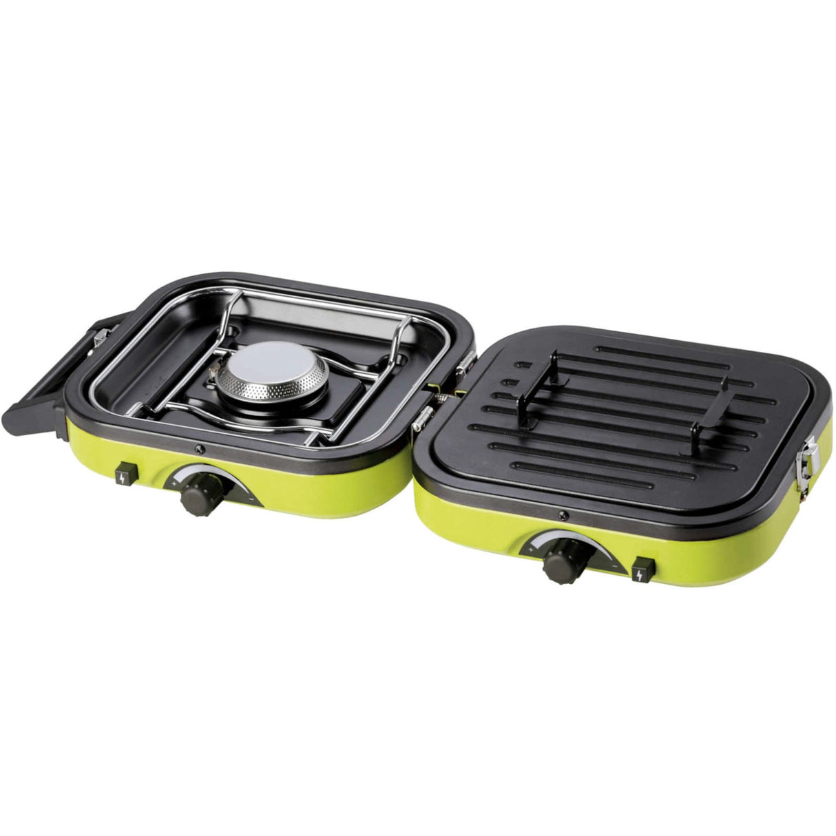 DUAL COMPACT + GRILL dobbelt campingovn