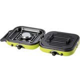 DUAL COMPACT + GRILL dobbelt campingovn