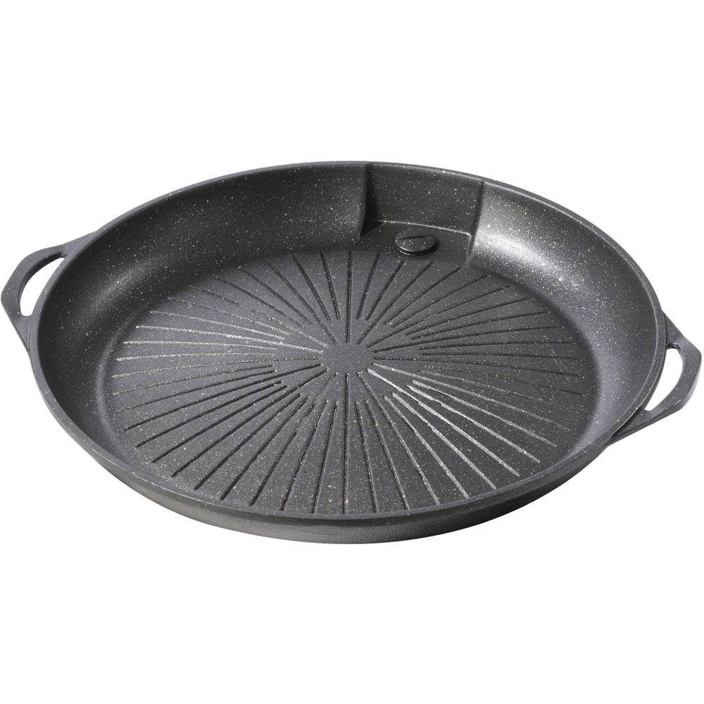 Grillgrill og grillpande til gaskampeovn og grill