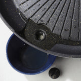 Grillgrill og grillpande til gaskampeovn og grill