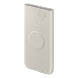 Powerbank Samsung EB-U2510XUEGEU induktiv 10000 mAh 2x USB-C 25W SFC - beige
