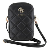 Guess Zip Quilted 4G bag - black
