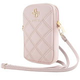 Gæt Zip Quilted 4G taske - pink