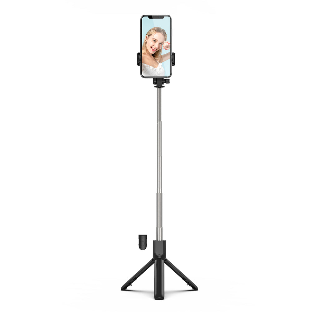 Selfie stick WRY1S telescopic tripod 0.7m for phone - black