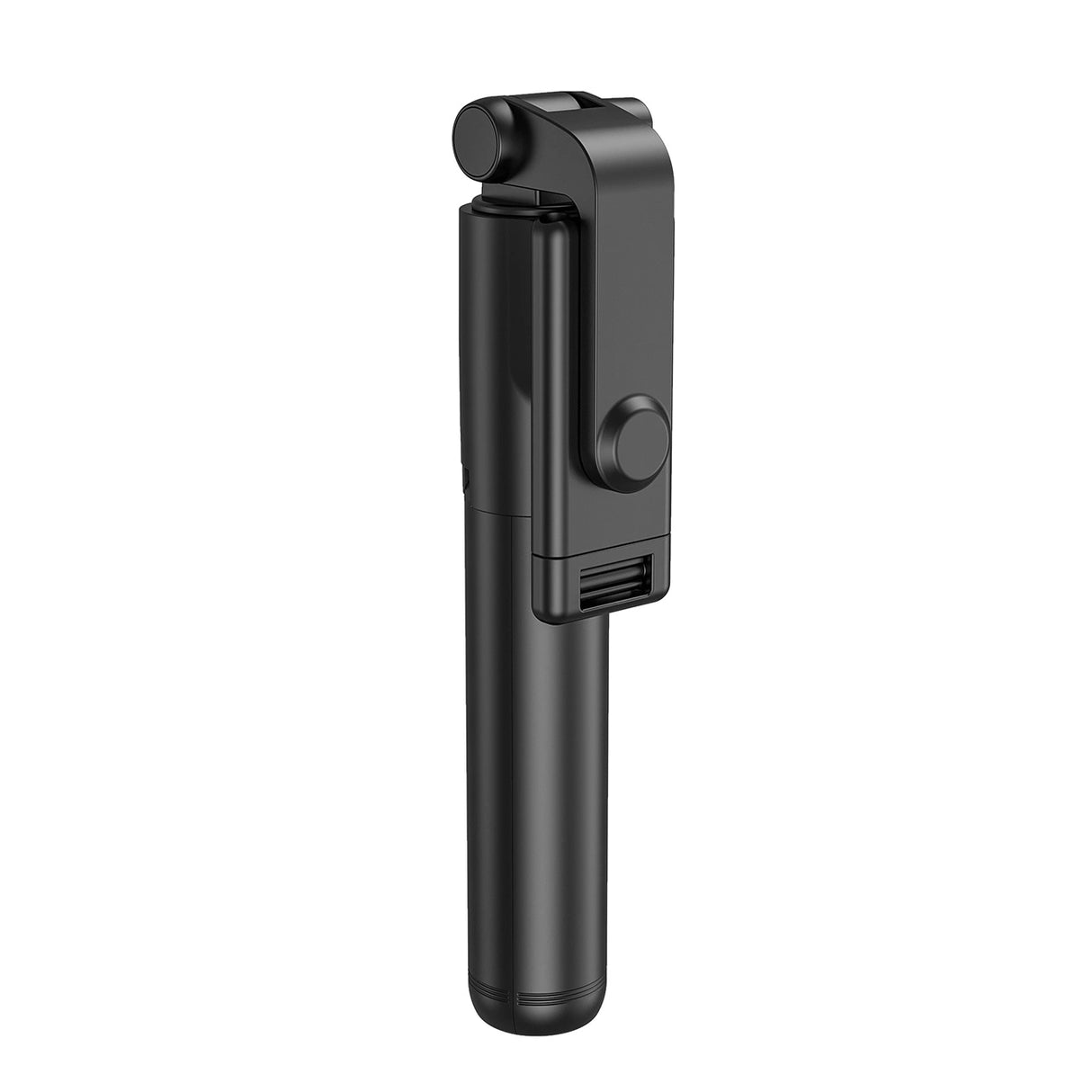 Selfie stick WHS1Y teleskopisk stativ 1m med telefonholder - sort