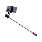 Selfie stick WC1Y3S teleskopisk stativ 1,3 m med telefonholder - sort