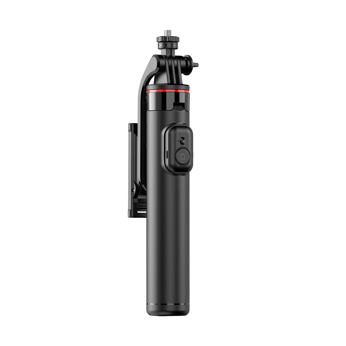Selfie stick WC1Y3S teleskopisk stativ 1,3 m med telefonholder - sort