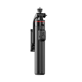 Selfie stick WC1Y3S teleskopisk stativ 1,3 m med telefonholder - sort