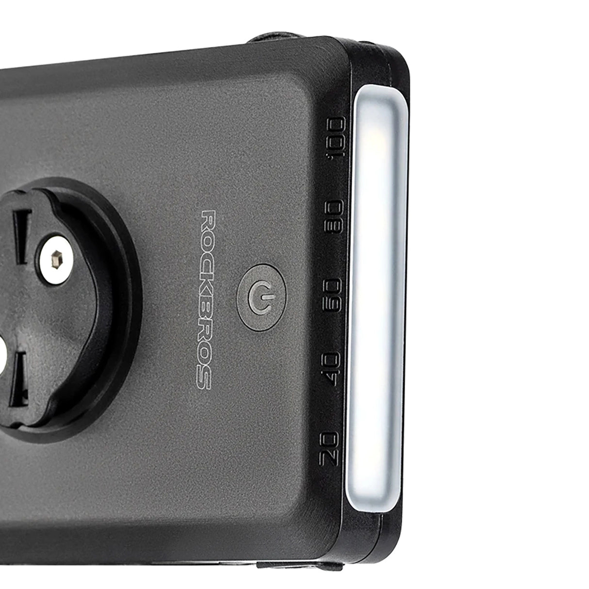 Rockbros JP008 frontcykel lys til tæller med power bank 5000mAh 150lm IPX6 - sort