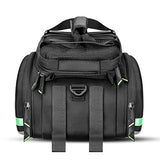 Rockbros A6-03BK bicycle bag for trunk 35 l with fold-out pockets - black