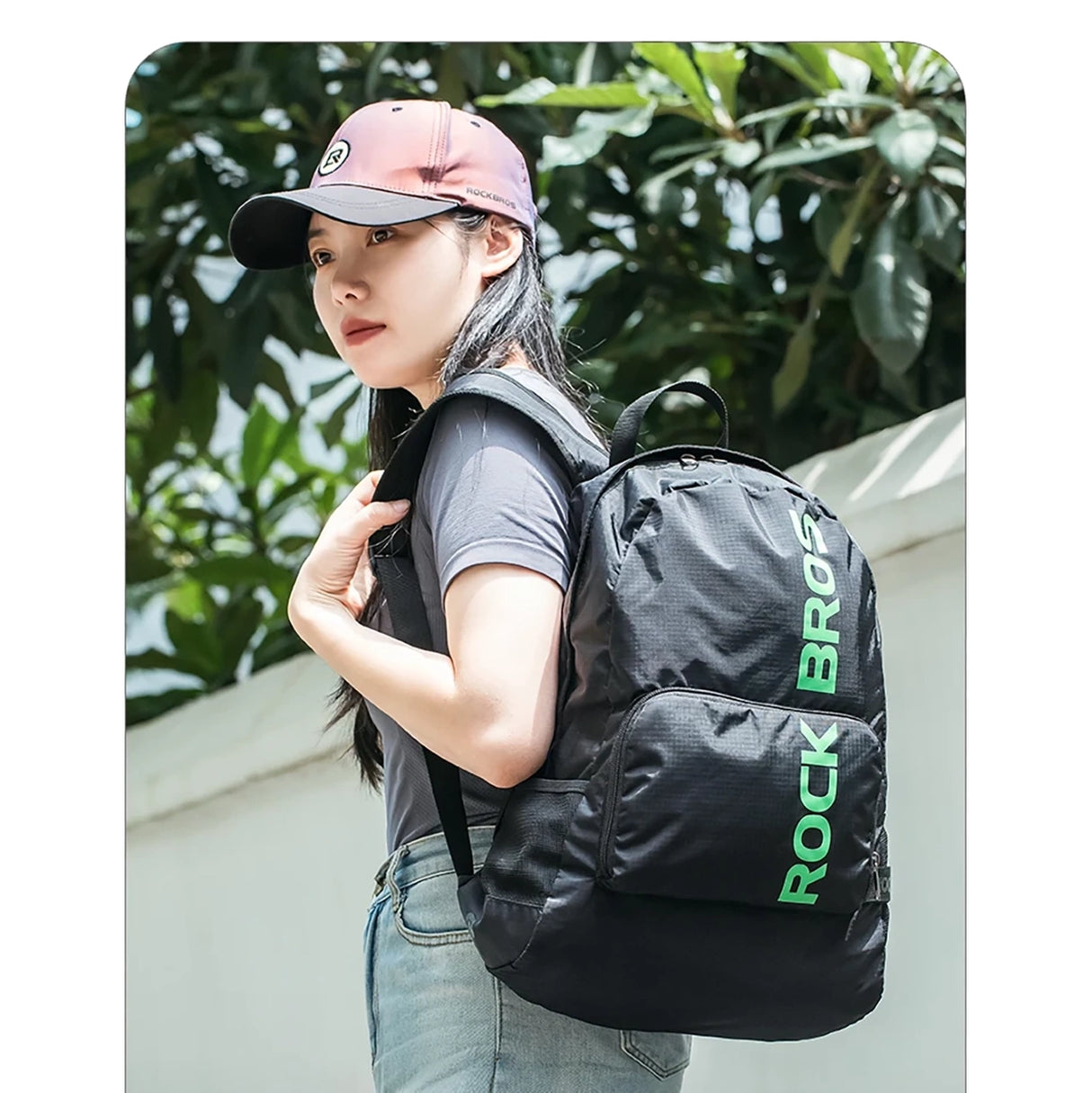 Rockbros H10-BK sports rygsæk 18 l - sort