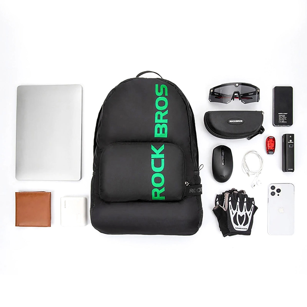 Rockbros H10-BK sports rygsæk 18 l - sort