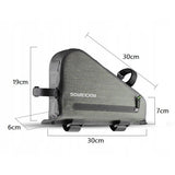 Rockbros AS-017 bicycle frame bag 5 l - dark green