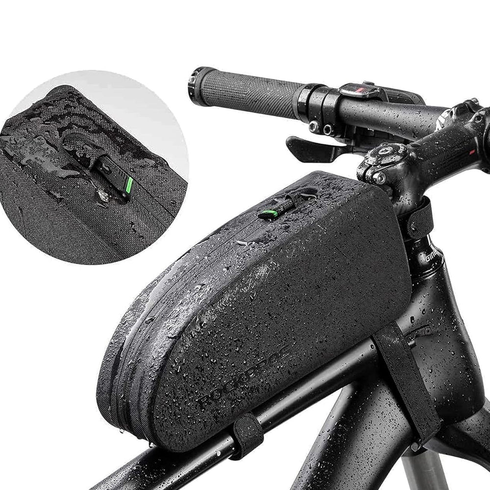 Rockbros AS-019 cykelrammesæk vandtæt 1,5 l - sort