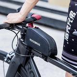 Rockbros 039BK cykelrammesæk 1 l med fletning - sort