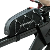 Rockbros 039BK cykelrammesæk 1 l med fletning - sort