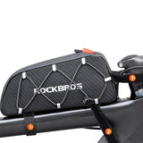 Rockbros 039BK cykelrammesæk 1 l med fletning - sort