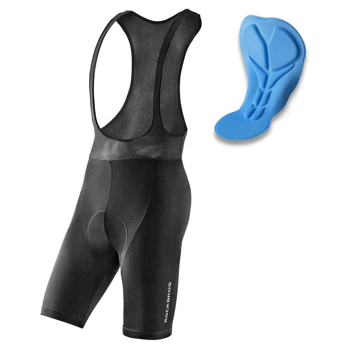 Rockbros RK20022XL korte shorts med XXL indlæg - sort