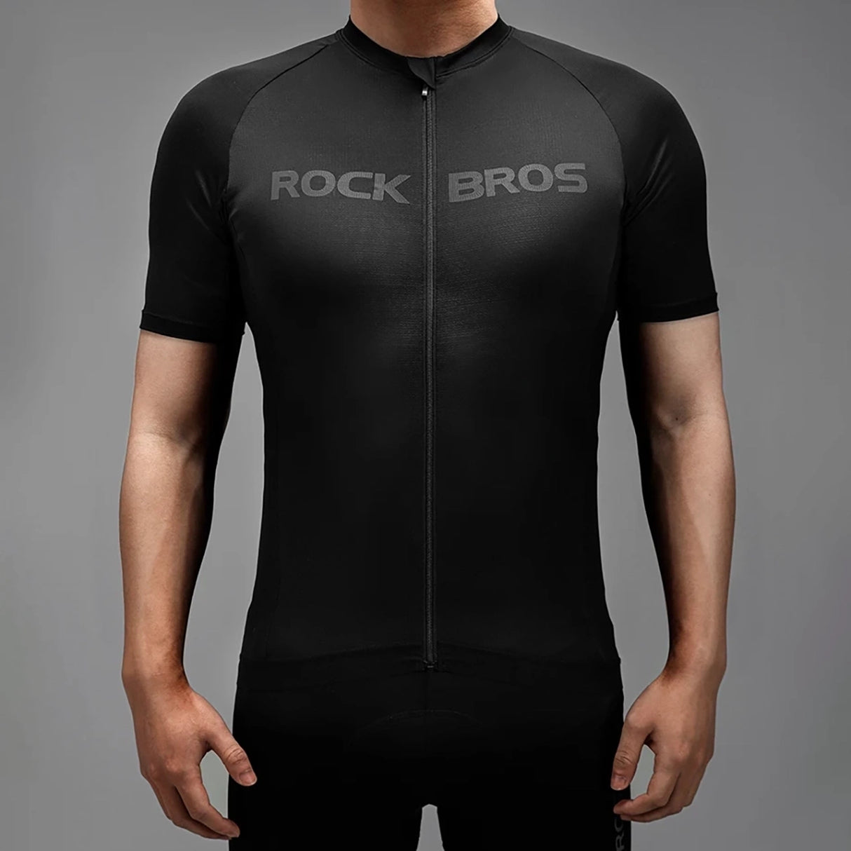 Rockbros 15120002004 kortærmet XL cykeltrøje - sort