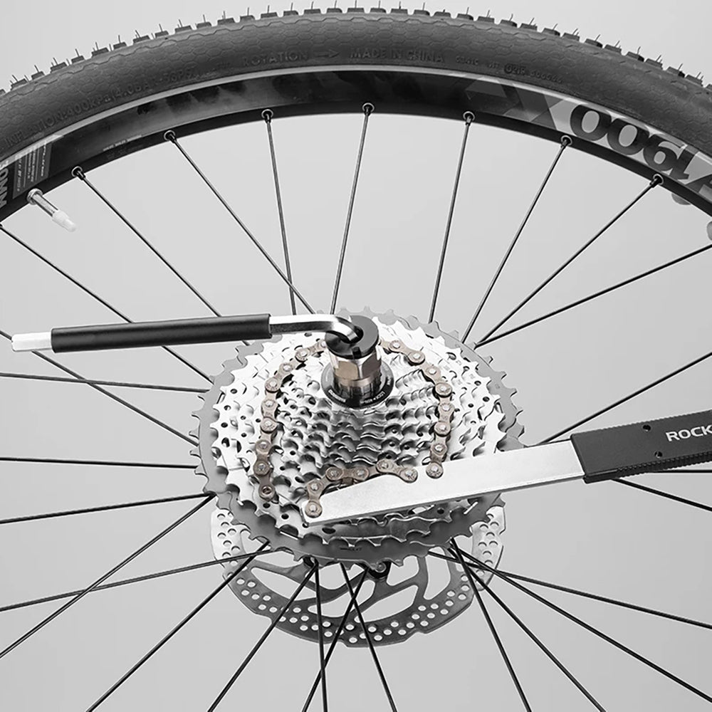Rockbros 43210810001 cykelreparationssæt - grå