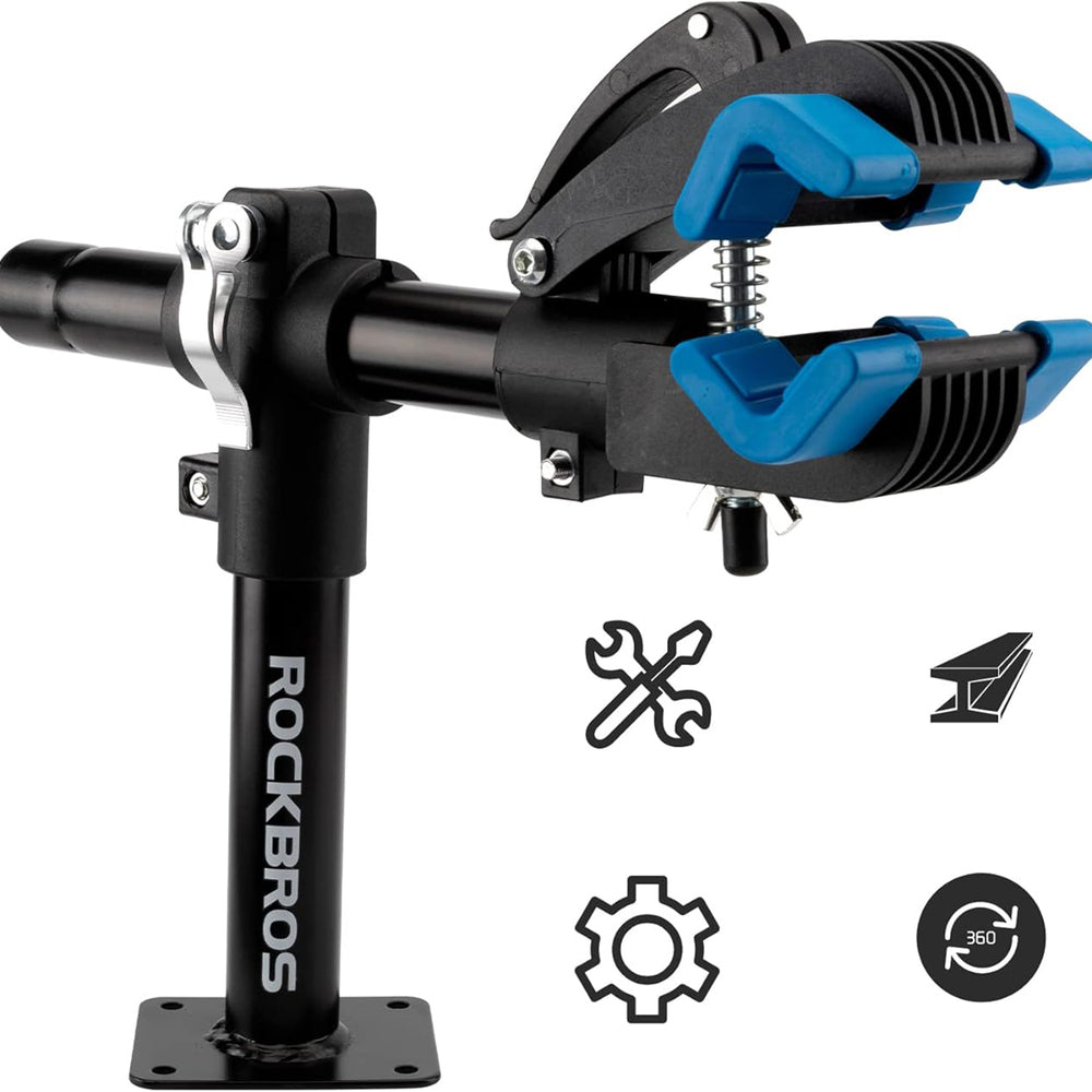 Rockbros 27210002001 Service Stand with Quick Releases for Bicycles - Black