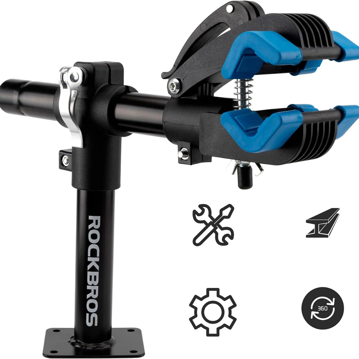 Rockbros 27210002001 Service Stand med Hurtig frigivelse til cykler - sort