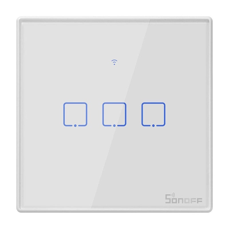 Smart Switch WiFi + RF 433 Sonoff T2 EU TX (3-kanal)