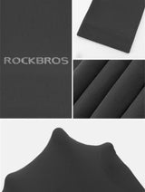 Rockbros XT9002BK cycling arm warmers - black (2 pcs.)