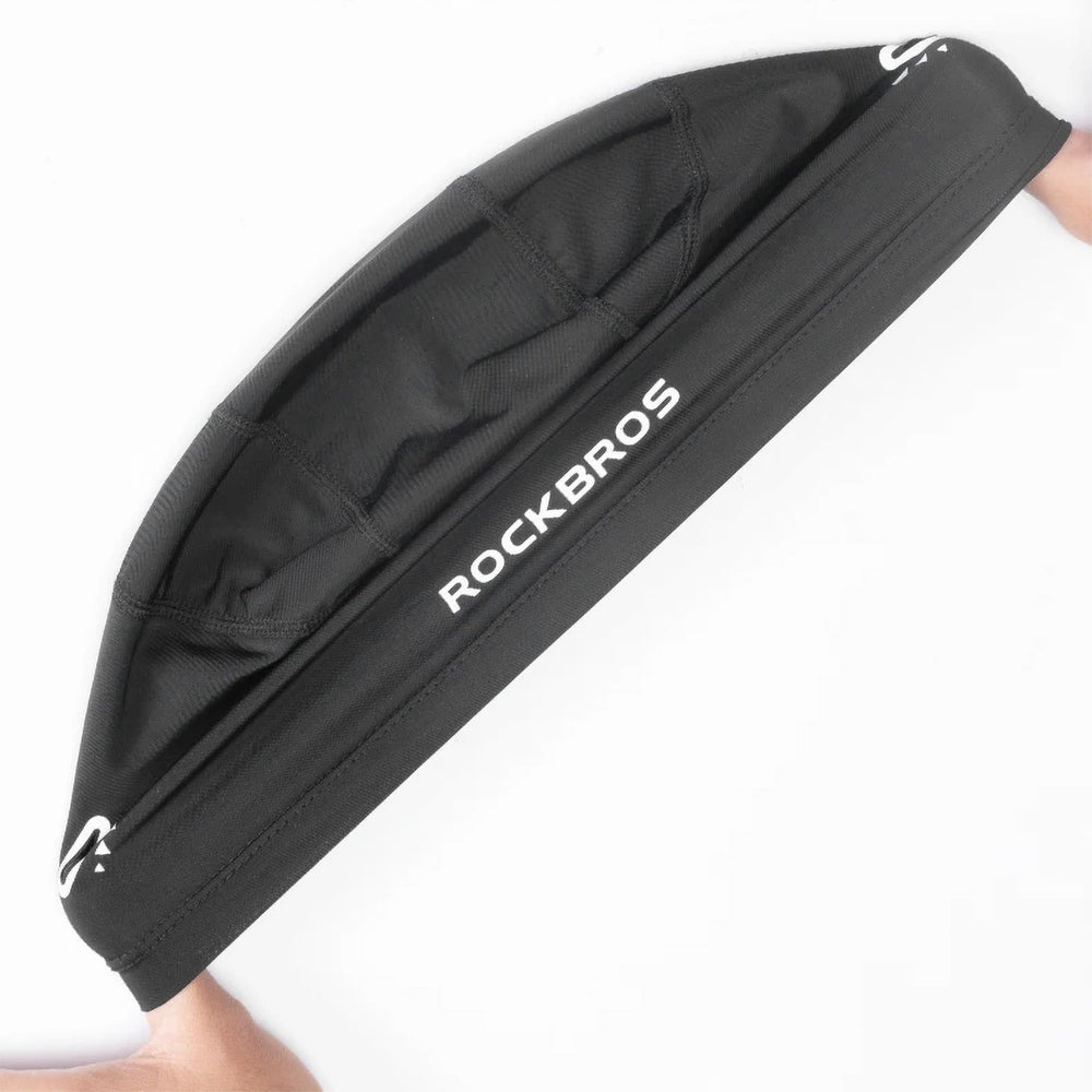 Rockbros YPP037 cycling cap with cutouts for glasses - black