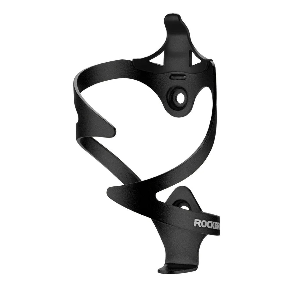 Rockbros 2017-11ABK Aluminium cykel flaskeholder - sort