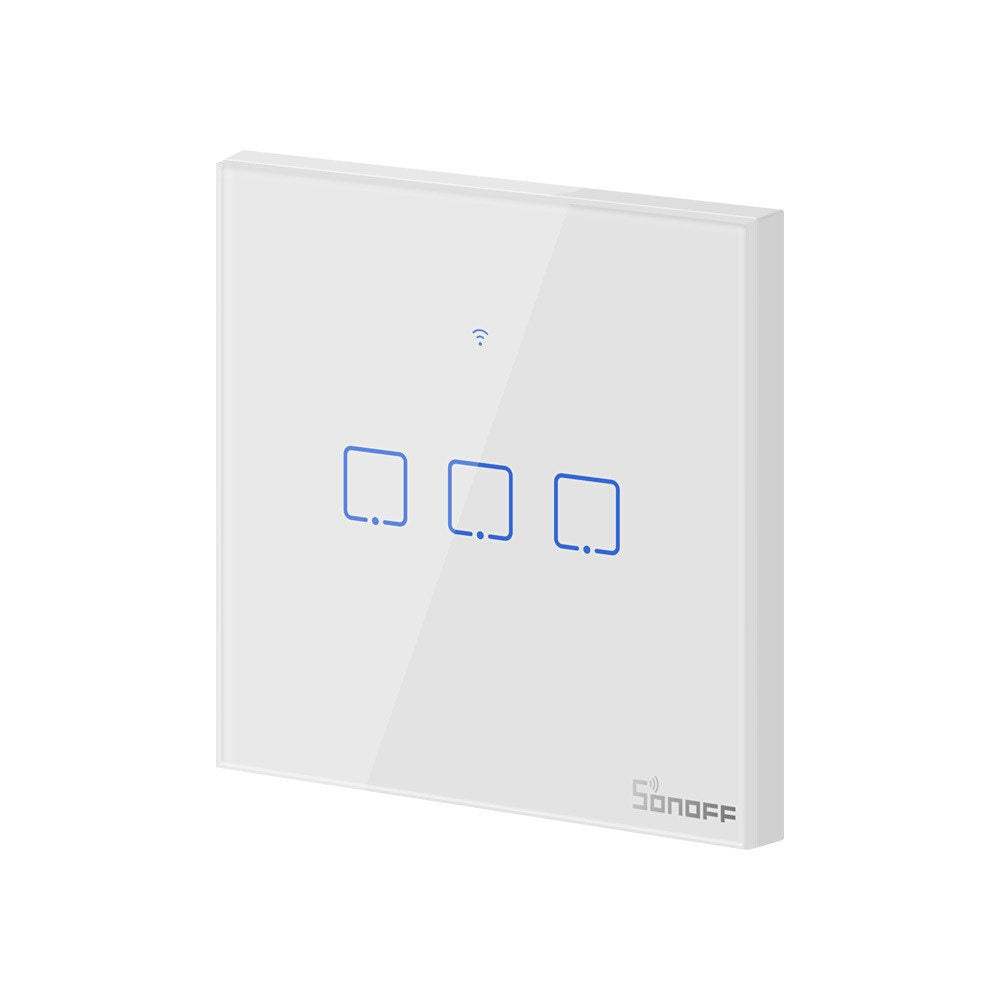Smart Switch WiFi + RF 433 Sonoff T1 EU TX (3-kanal)