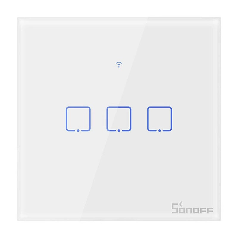 Smart Switch WiFi Sonoff T0 EU TX (3-kanaler)