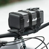 Rockbros 50210064001 cykelrem med velcro til Bluetooth-højttaler eller vandflaske - sort