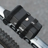 Rockbros 50210064001 cykelrem med velcro til Bluetooth-højttaler eller vandflaske - sort