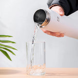 Rockbros 35210029006 termisk cykelflaske til drikkevarer 650 ml - hvid