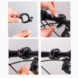 Rockbros 34210028001 K-formet cykelklokke - sort