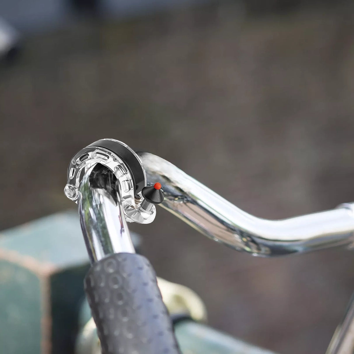Rockbros 34210028002 Q-formet cykelklokke - gennemsigtigt
