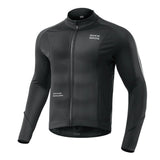 Rockbros 15400002002 langærmet cykeltrøje efterår/vinter M - sort