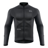 Rockbros 15400002004 langærmet cykeltrøje efterår/vinter XL - sort