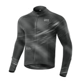 Rockbros 15400002004 langærmet cykeltrøje efterår/vinter XL - sort