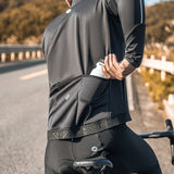 Rockbros 15400002004 langærmet cykeltrøje efterår/vinter XL - sort