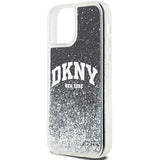 DKNY Liquid Glitter Big Logo iPhone 12 Pro/12 Case - sort