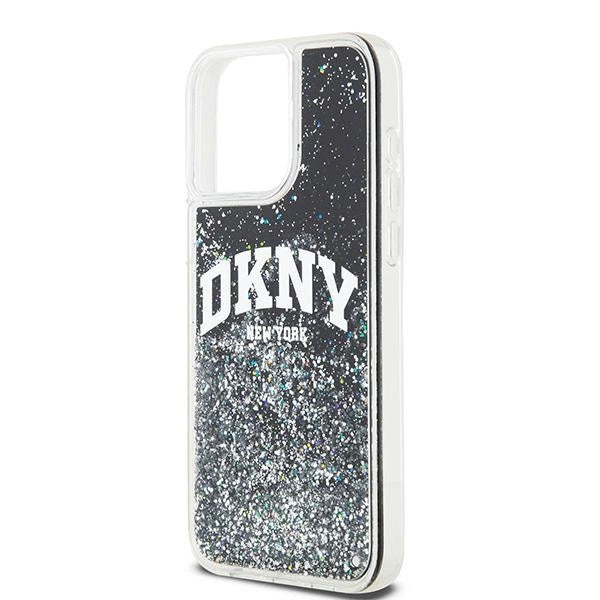 DKNY Liquid Glitter Big Logo iPhone 13 Pro Max Case - sort