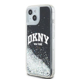 DKNY Liquid Glitter Big Logo iPhone 14/15/13 Case - sort