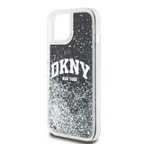 DKNY Liquid Glitter Big Logo iPhone 14/15/13 Case - sort