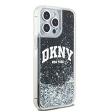 DKNY Liquid Glitter Big Logo iPhone 14 Pro Max Case - sort