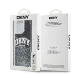 DKNY Liquid Glitter Big Logo iPhone 14 Pro Max Case - sort