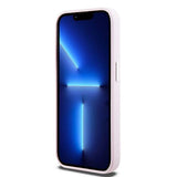 DKNY Liquid Silicone Small Metal Logo MagSafe-kasse til iPhone 14 Pro - lyserød